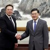 Ông Tần Cương tiếp tỉ phú Elon Musk ở Bắc Kinh