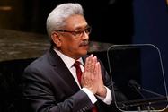 Cựu Tổng thống Sri Lanka, ông Gotabaya Rajapaksa. Ảnh: John Angelillo/EPA-EFE