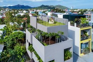 Ngôi nhà 80 m² ngập cây xanh ở vùng ngoại ô TP Nha Trang