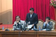 Hà Nội họp báo về vụ trả nhà của cựu Chủ tịch Hoàng Văn Nghiên