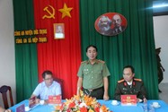 Thứ trưởng Bộ Công an làm việc với Công an tỉnh Lâm Đồng