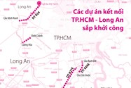 Sắp khởi công hàng loạt tuyến đường kết nối TP.HCM - Long An