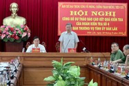 Bộ trưởng Tô Lâm phát biểu tại Đắk Lắk.