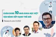 Chân dung 10 nhà khoa học Việt vào bảng xếp hạng &apos;sánh vai với cường quốc&apos; thế giới