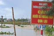 Hơn 2.300 người ở Quảng Nam đang bị cô lập do bão số 4 