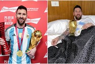 Messi tặng quà Noel độc cho 160 thủ môn