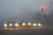 Mẹo lái xe an toàn trong sương mù lạnh