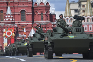 Nga tổ chức diễu binh kỷ niệm ngày chiến thắng 9-5 tại Quảng trường Đỏ (thủ đô Moscow). Ảnh: SPUTNIK