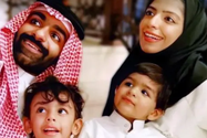 Cô Salman al - Shehab và gia đình. Ảnh: ESOHR