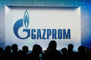 Logo của Gazprom. Ảnh: POLITICO