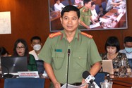 Thượng tá Lê Mạnh Hà, Phó Trưởng phòng Tham mưu (PV01) Công an TP.HCM. Ảnh: NGUYỄN NHÂN