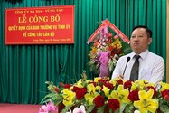 Bà Rịa- Vũng Tàu: Giám đốc Sở TN&amp;MT làm Bí thư huyện Long Điền