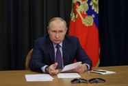 Tổng thống Nga Vladimir Putin chủ trì một cuộc họp về các vấn đề nông nghiệp ngày 27-9. Ảnh: SPUTNIK