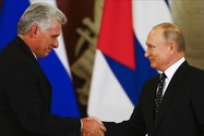 Ông Putin gặp Chủ tịch Cuba, chia sẻ quan điểm về trừng phạt