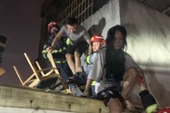 11 người được cứu thoát khỏi đám cháy tại chung cư mini ở Hà Nội
