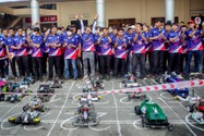 Sinh viên TP.HCM đua xe ô tô mô hình tự chế