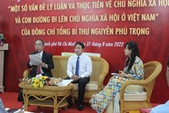 Tọa đàm cuốn sách về Chủ nghĩa xã hội ở Việt Nam của Tổng Bí thư Nguyễn Phú Trọng