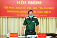 Trung tướng Võ Minh Lương, Ủy viên Trung ương Đảng, Tư lệnh Quân khu 7.Ảnh: VGP