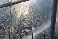 Vụ cháy kho tang vật CSGT: Có 2.244 xe máy và 10 ô tô