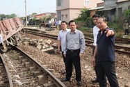 Bộ trưởng GTVT yêu cầu xem xét trách nhiệm tai nạn đường sắt