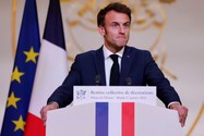 Tổng thống Pháp Emmanuel Macron. Ảnh: Ludovic Marin/POOL/REUTERS