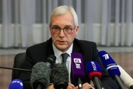 Thứ trưởng Ngoại giao Nga Alexander Grushko. Ảnh: Yves Herman/REUTERS