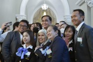 Thủ tướng Thái Lan dặn dò những điều tốt đẹp cho VĐV đến Campuchia