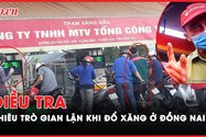 Ngày 28-5, nhân viên trạm xăng bơm nối số cho khách đang đứng cách xa trụ xăng khoảng 4 m và ăn gian gần 10.000 đồng.