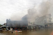 Vụ cháy cửa hàng Út Đồng Tiến do thợ hàn Giang Quang Vinh gây ra ngày 16-12-2019.
