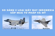So sánh máy bay chiến đấu F-15 của Mỹ và Rafale của Pháp mà Indonesia sắp mua