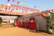 The traditional Tet atmosphere of the Vietnamese people in South Sudan