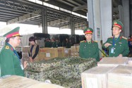 Brigade 971 gathered 35 tons of material for the force to help Turkey