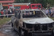 Vụ cháy xe ở Lâm Đồng: Công an xác định tài xế tự tử