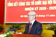 Tổng bí thư, Chủ tịch nước Nguyễn Phú Trọng phát biểu tại hội nghị. Ảnh: VGP