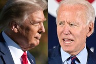 Cuộc bầu cử tổng thống Mỹ năm 2024 liệu sẽ lại là cuộc so kè giữa ông Donald Trump (trái) và ông Joe Biden (phải)? Ảnh: TELEGRAPH