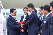 Ảnh, video: Thủ tướng Phạm Minh Chính và lãnh đạo các nước đến Nhật tham dự hội nghị G7