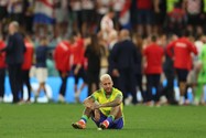 Neymar tổn thương nặng nề khi bị loại khỏi World Cup