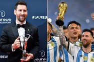 Messi vượt qua Haaland đoạt giải thưởng độc