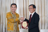 Tổng Lãnh sự Indonesia thăm Báo Pháp Luật TP.HCM