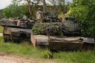 Xe tăng M1 Abrams. Ảnh: GLOBAL LOOK PRESS
