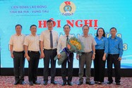 Bí thư huyện Đất Đỏ làm Chủ tịch Liên đoàn Lao động tỉnh Bà Rịa-Vũng Tàu
