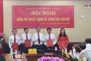 Bà Rịa- Vũng Tàu điều động, bổ nhiệm nhiều lãnh đạo Sở 