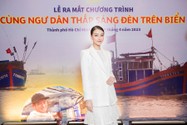 Hoa hậu Phương Khánh: Chương trình "Cùng ngư dân thắp sáng đèn trên biển" sẽ là chỗ dựa cho ngư dân