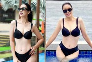 NSƯT Trịnh Kim Chi diện bikini, khoe dáng gợi cảm ở tuổi 52