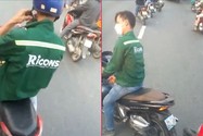 2 thanh niên chặn xe khách, đập nát kính chắn gió ở Bình Tân