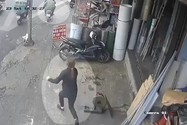 The owner of the iron and steel shop failed to catch a thief by jogging 50 meters