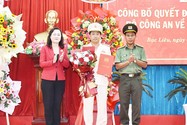 Công an tỉnh Bạc Liêu có tân phó giám đốc