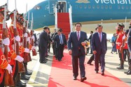 Thủ tướng Phạm Minh Chính đã tới Thủ đô Phnom Penh, bắt đầu chuyến thăm chính thức Campuchia