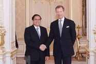 Thủ tướng Phạm Minh Chính hội kiến Đại Công tước Luxembourg Henri