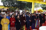 Quyền Chủ tịch nước Võ Thị Ánh Xuân dự lễ kỷ niệm 1983 năm Khởi nghĩa Hai Bà Trưng